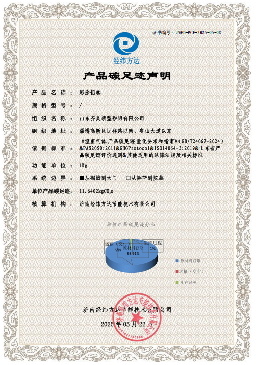 碳足迹报告与碳足迹声明